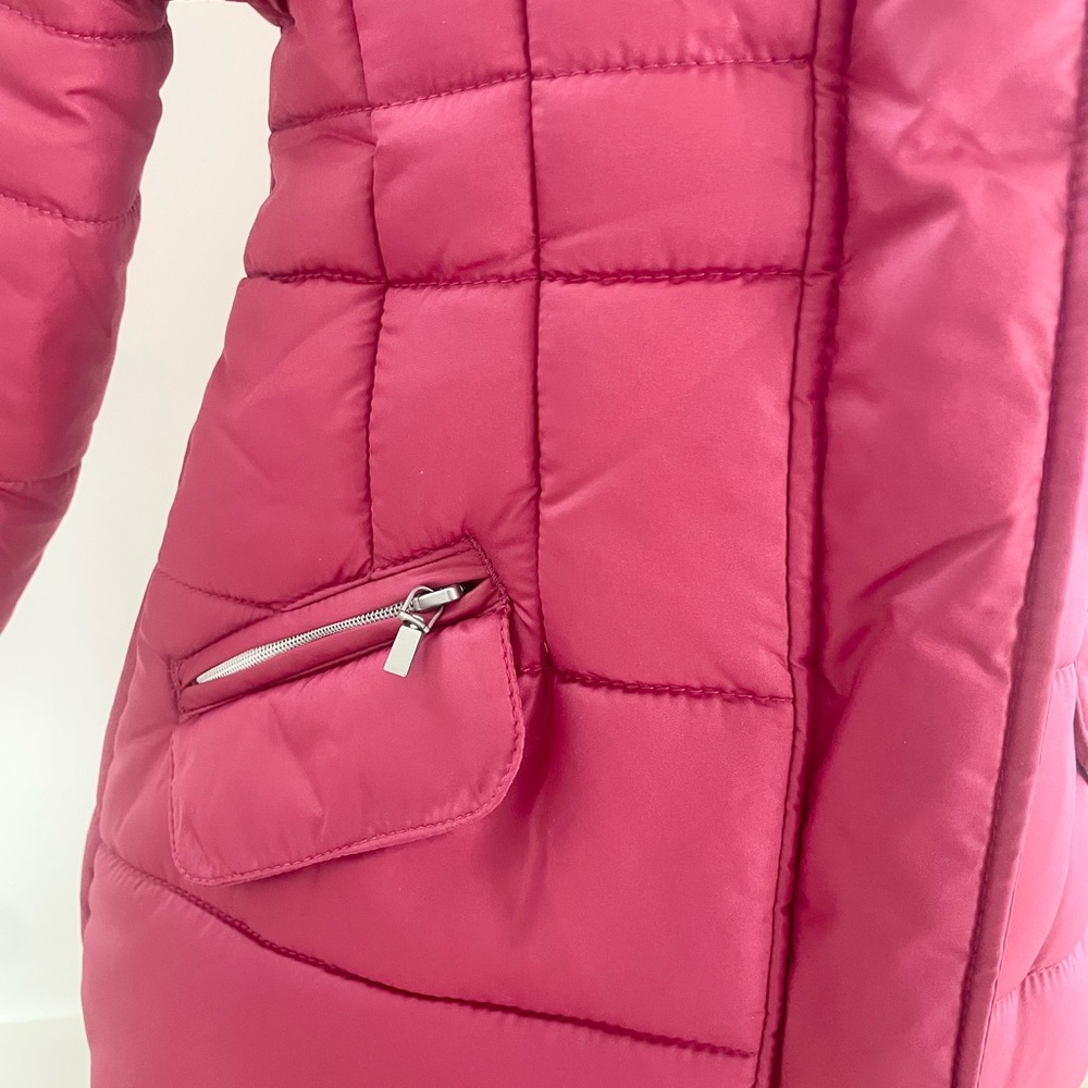 Mayoral Strawberry Padded Long Coat - Picture 3 of 6